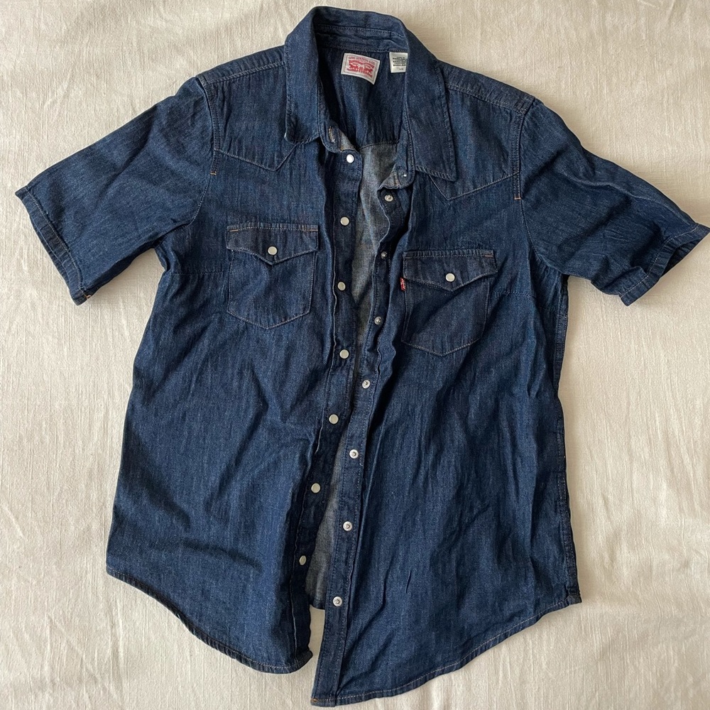 levi’s pearlsnap women’s top